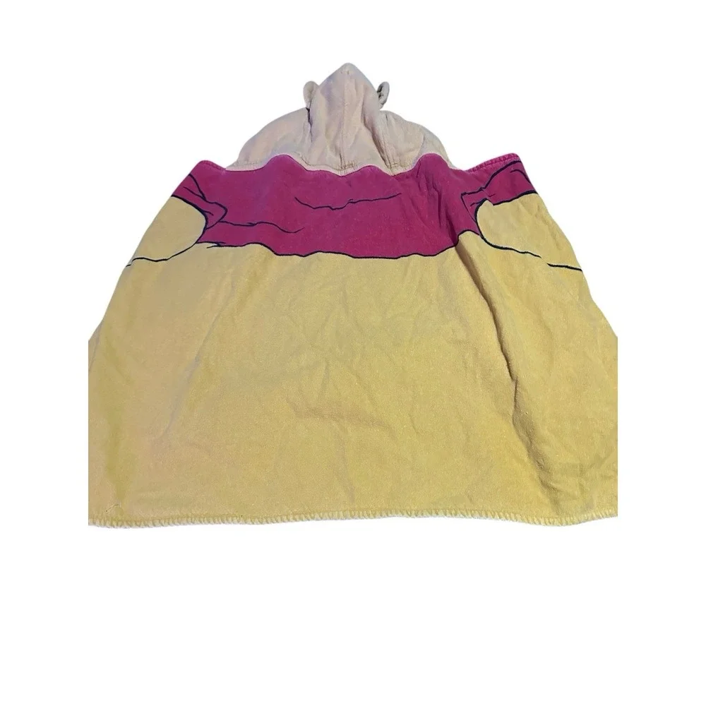 disney store vintage winnie the‎ pooh hooded towel 55x25 inches preowned kids